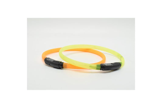  Kowloon Yellow/ Orange Flashing Collar (45cm)
