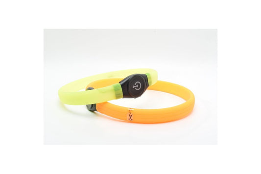  Kowloon Yellow/ Orange Flashing Collar (45cm)