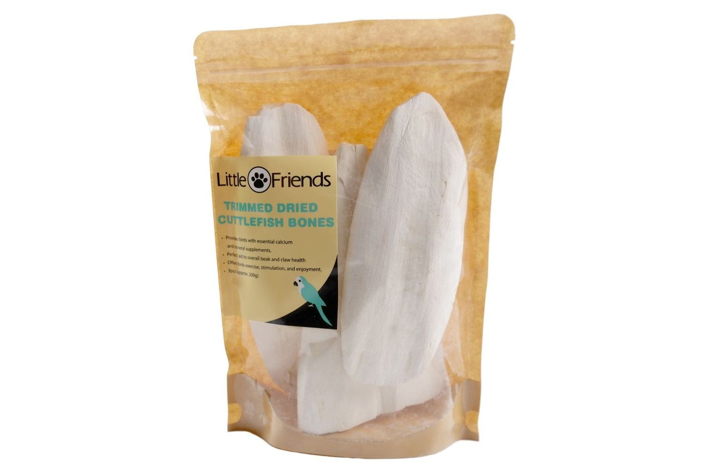  Little Friends Trimmed Dried Cuttlefish Bones