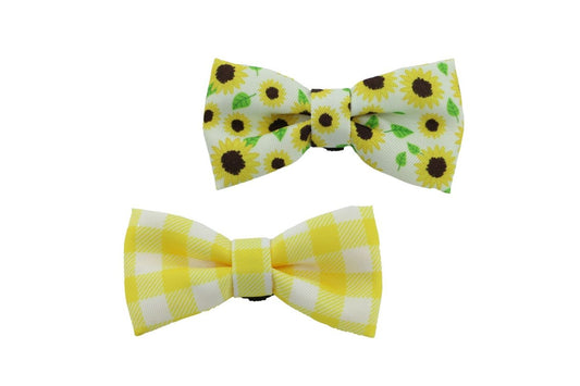  Ancol Bow Tie Soho Sunflower/Yellow Check