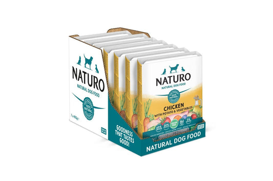  Naturo Adult Dog Grain Free Chicken With Potato And Vegetables 7 X 400g