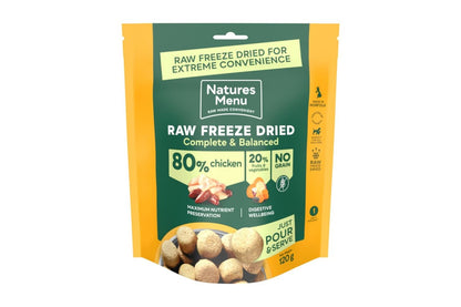  Natures Menu Complete Freeze Dried Dog Food 80/20 Chicken