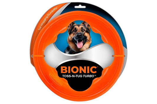  BIONIC Toss-N-Tug Turbo Dog Toy 24cm