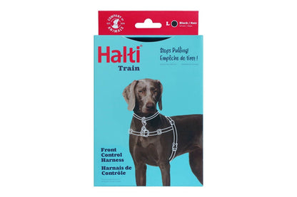  Halti Front Dog Harness Black & Red