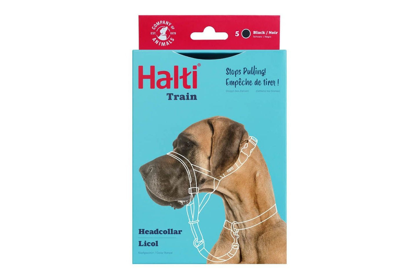  Halti Head Black Dog Collar