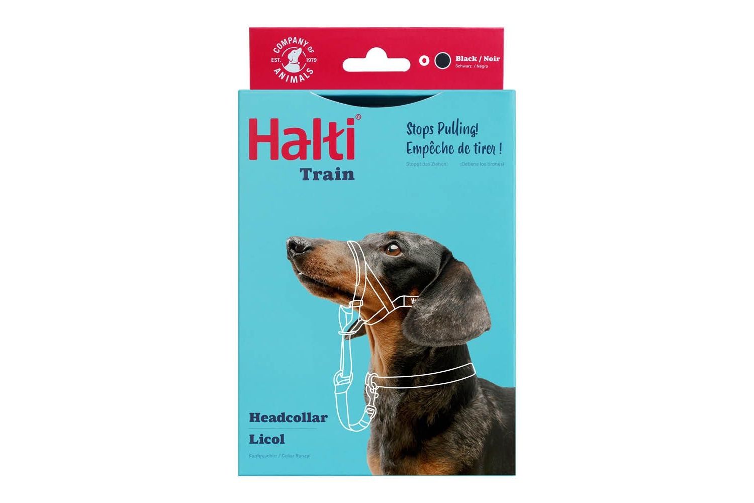  Halti Head Black Dog Collar