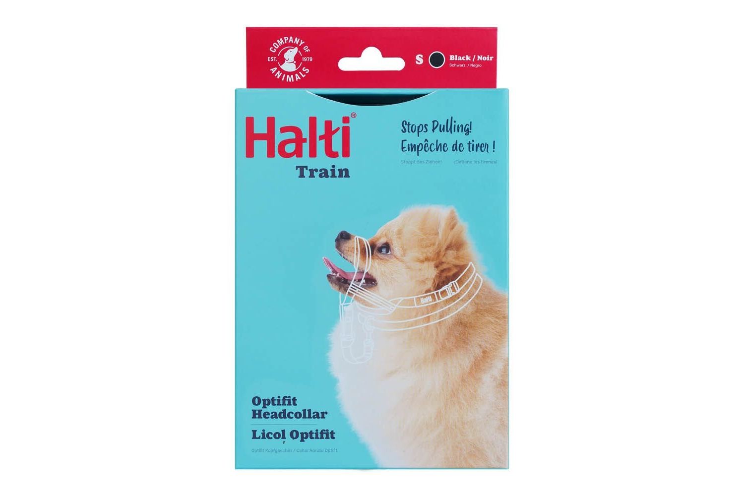  Halti Optifit Black Headcollar