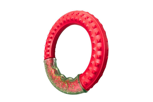  Aqua Dog Fling Ring Red