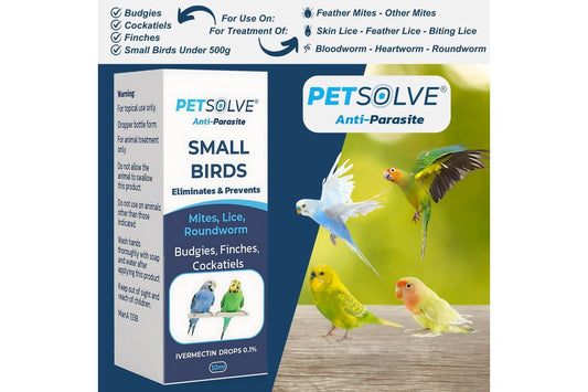  Petsolve Anti-Parasite For Small Birds 10ml