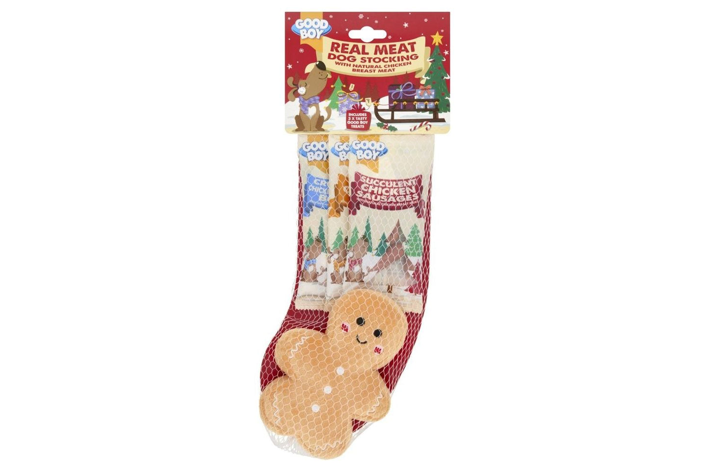  Christmas Good Boy Real Meat Stocking