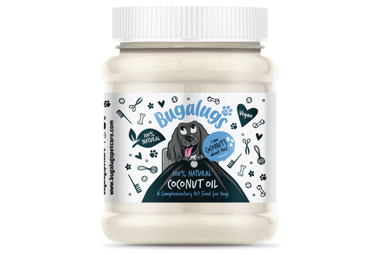  Bugalugs Natural Coconut Oil For Skin & Coat 340g