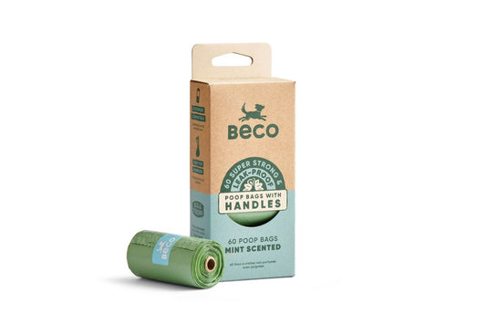  Beco Poop Bags Scented With Handles