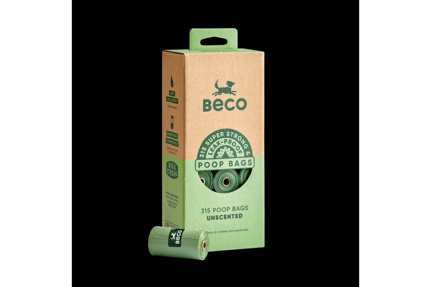  Beco Unscented Poop Bags