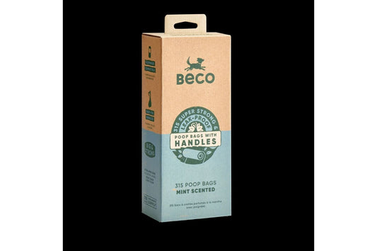  Beco Mint Scented Poop Bags With Handles