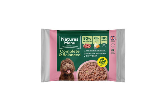  Natures Menu Complete & Balanced 80/20 Venison Block