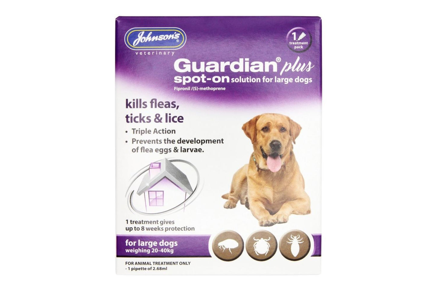  Johnson's Guardian Plus Spot-on Large Dog