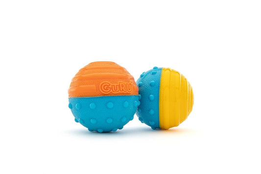  Guru Crunch & Squeak Ball 2 Pack