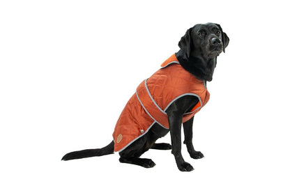  Ancol Heritage Quilted Dog Coat Terracotta