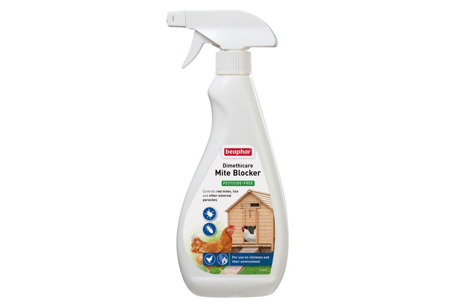  Beaphar DIMETHIcare Mite Blocker For Chickens & Aviary Birds & Their Housing