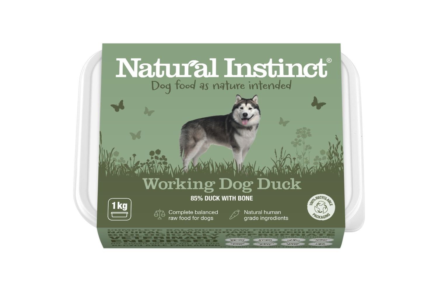  Nutriment Natural Instinct Working Dog Duck