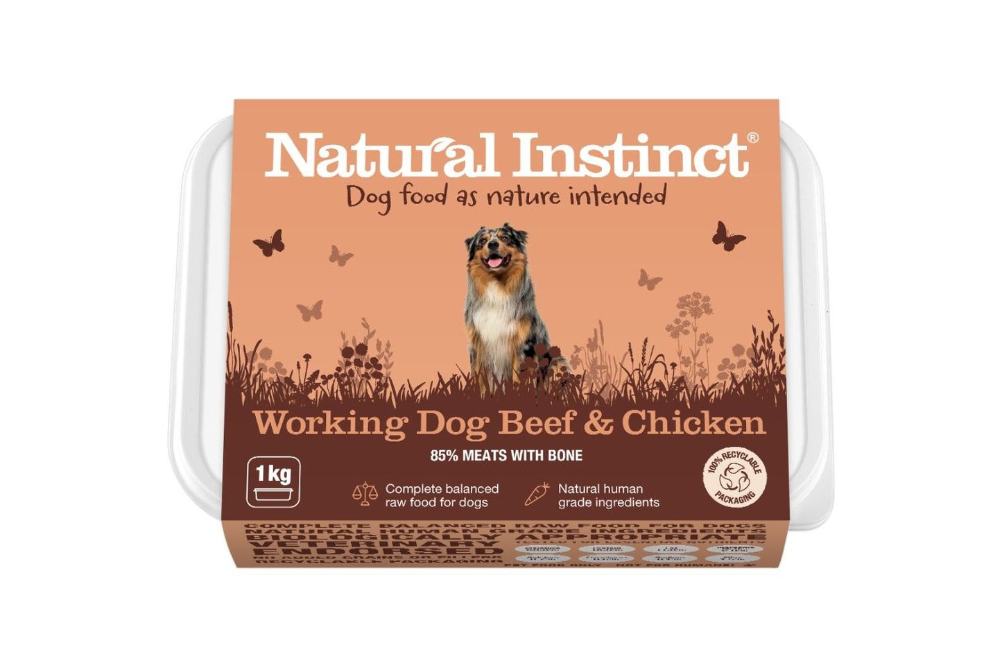  Nutriment Natural Instinct Working Dog Chicken & Beef