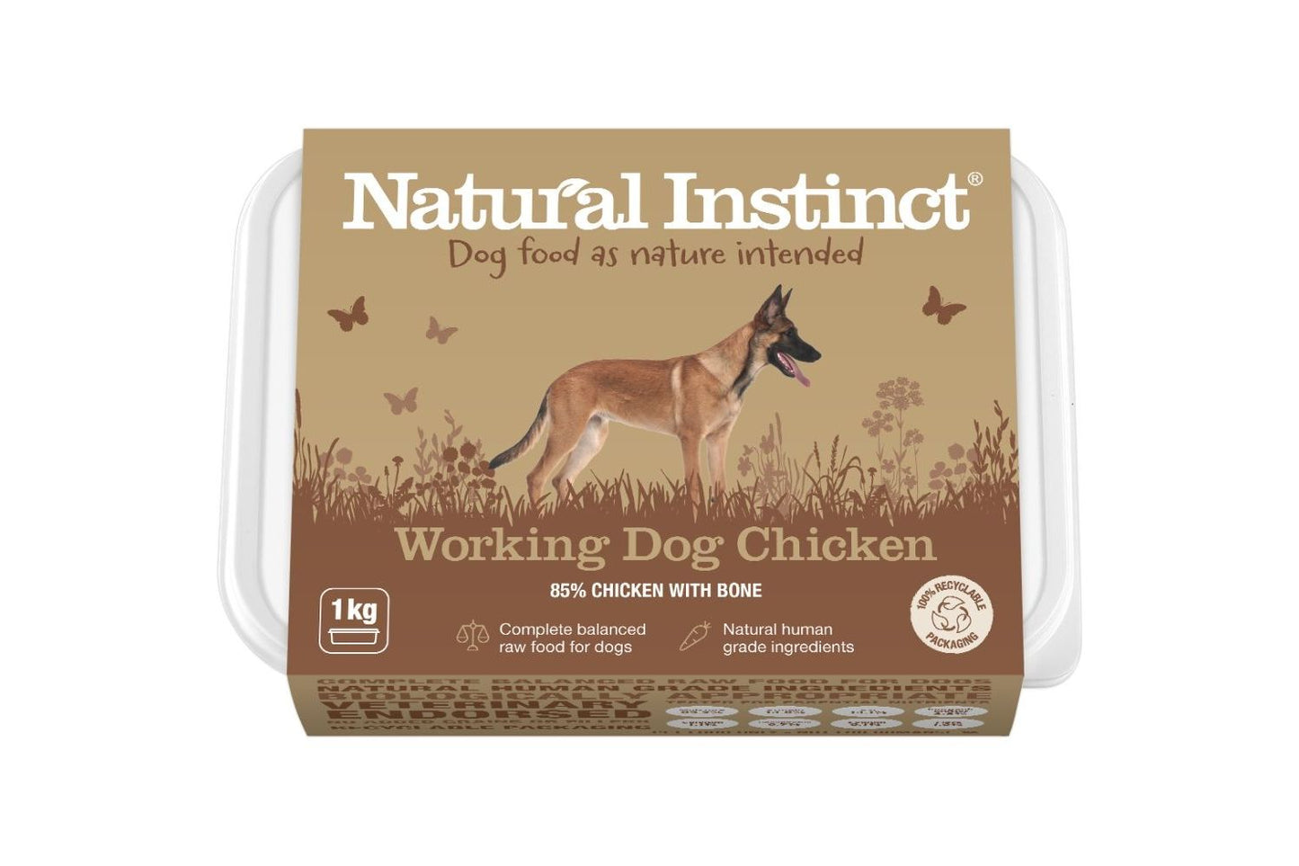  Nutiment Natural Instinct Working Dog Chicken