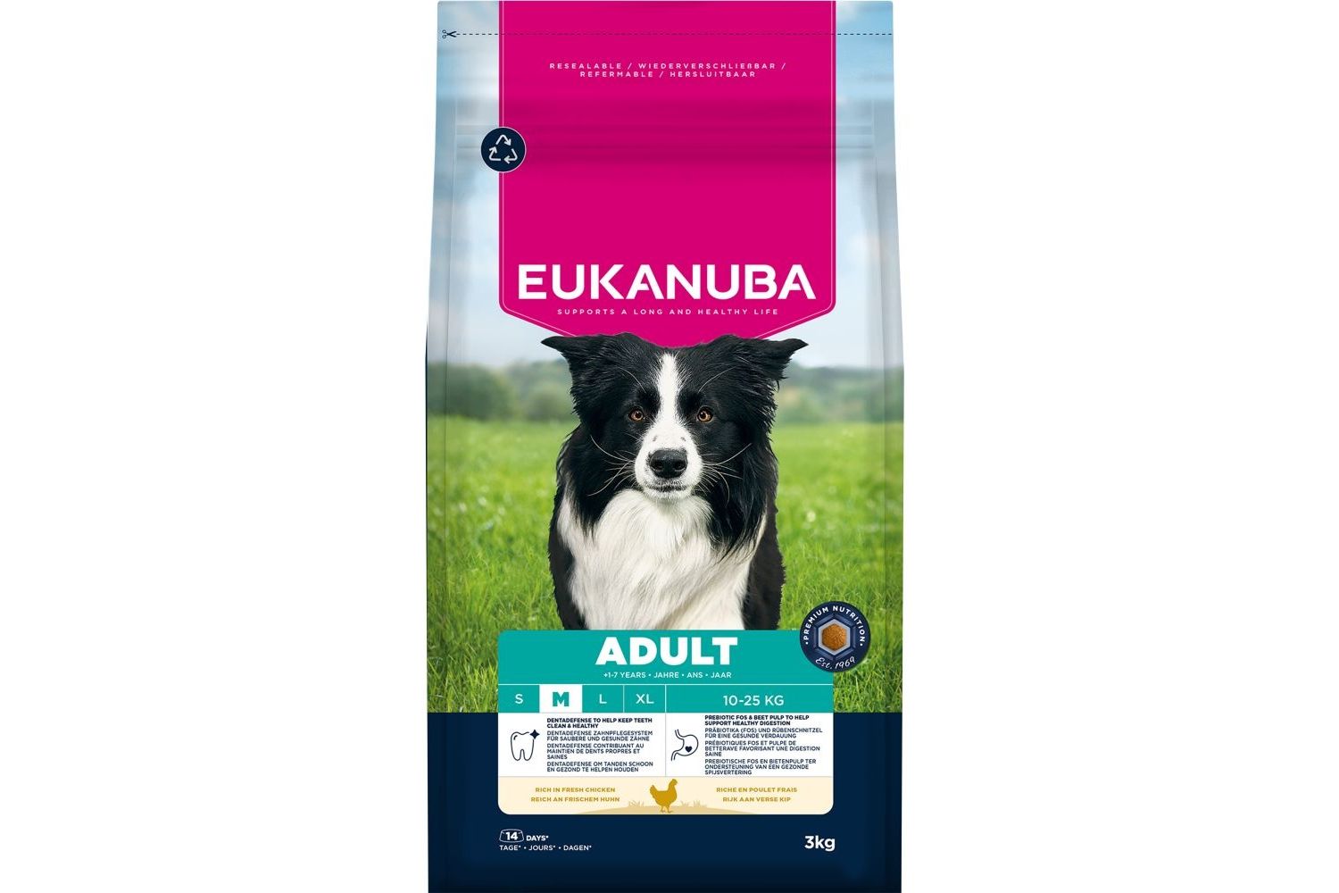  Eukanuba Adult Dog Medium Breed Chicken