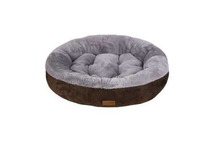  Dubex Ottoman Oval Dog Bed Green & Grey