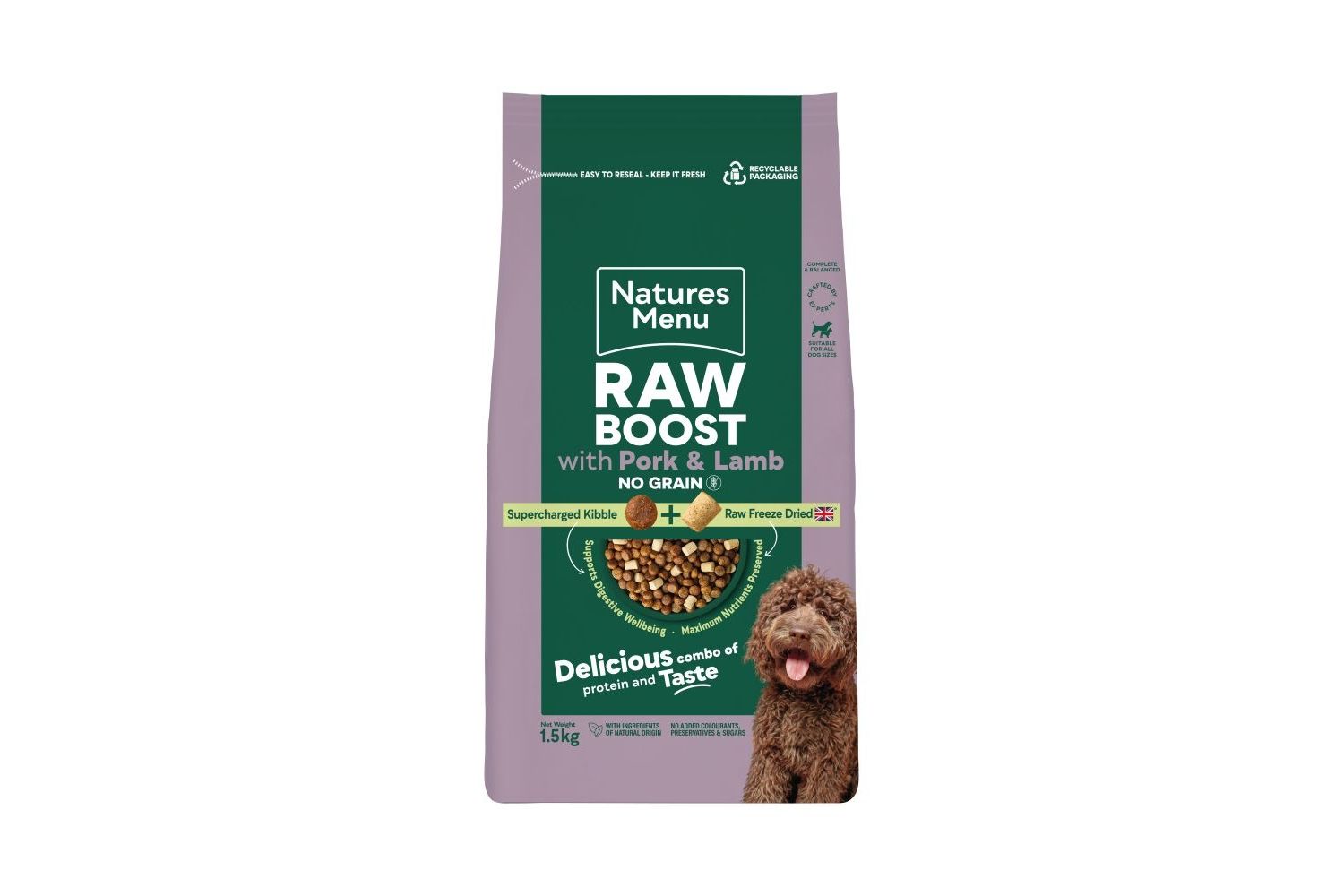  Natures Menu Raw Boost Pork & Lamb