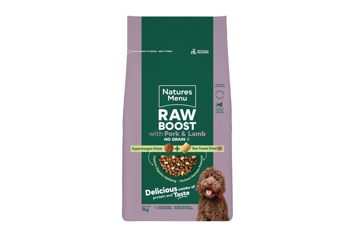  Natures Menu Raw Boost Pork & Lamb