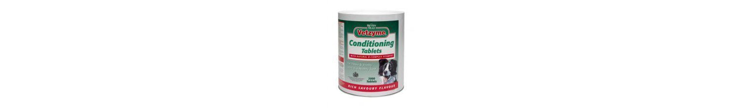  Vetzyme Conditioning Tablets Dogs