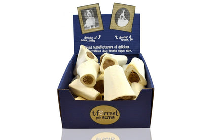  15 X T. Forrest Natural Chicken Filled Bone Dog Treat