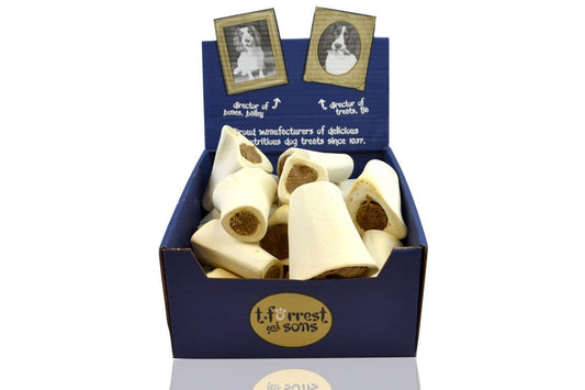  15 X T. Forrest Natural Chicken Filled Bone Dog Treat