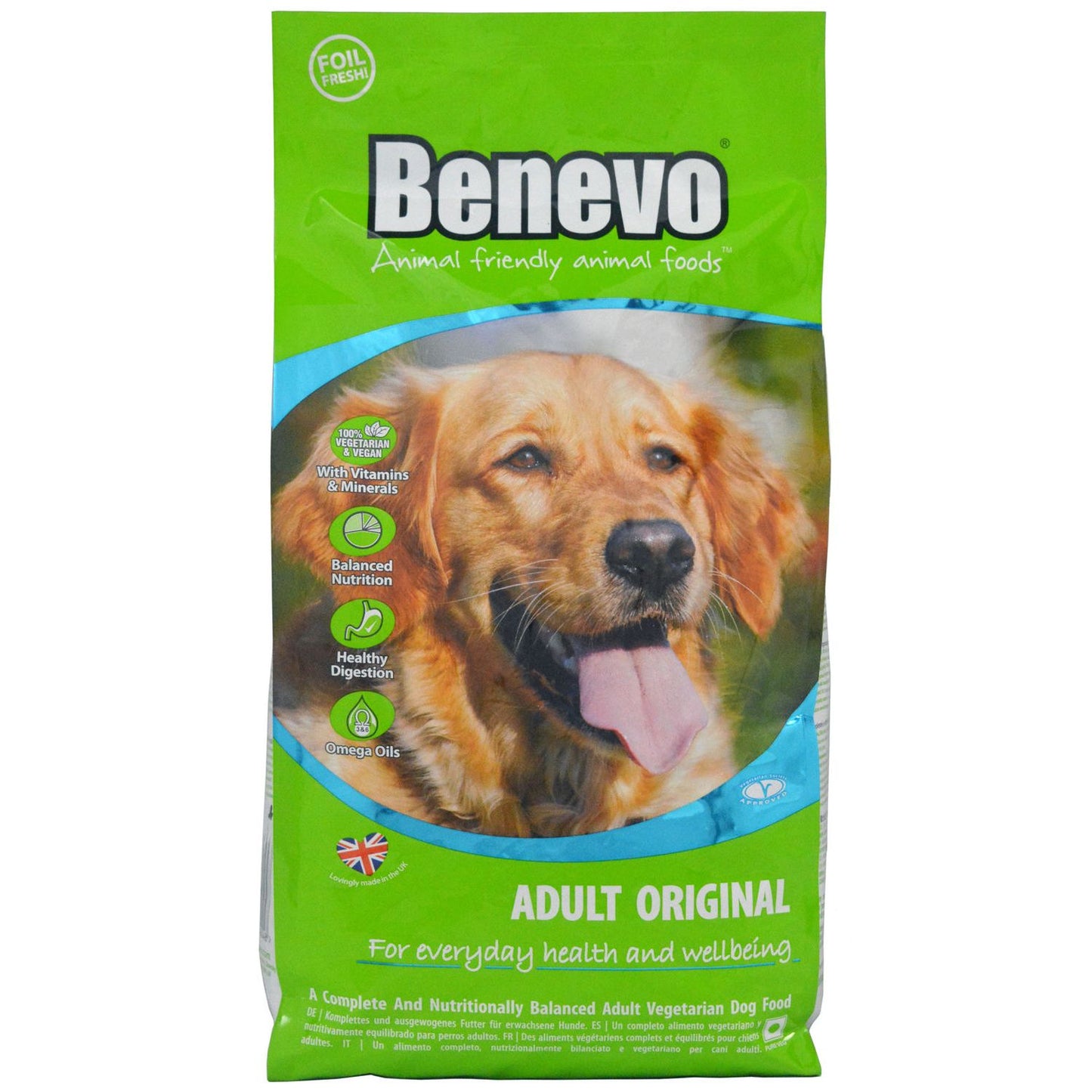  Benevo Adult Original Complete Vegan Vegetarian Dog Food