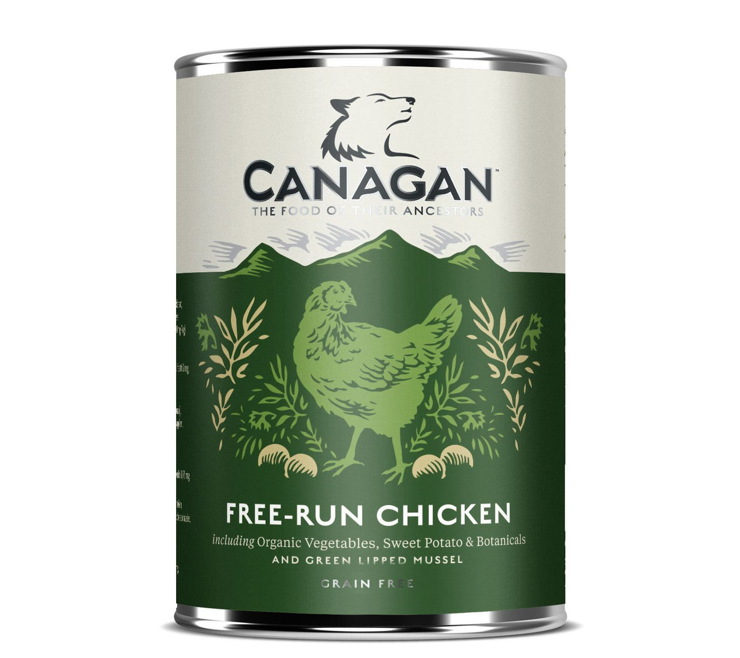  6 X 400g Canagan Free-Run Chicken Wet Dog Food