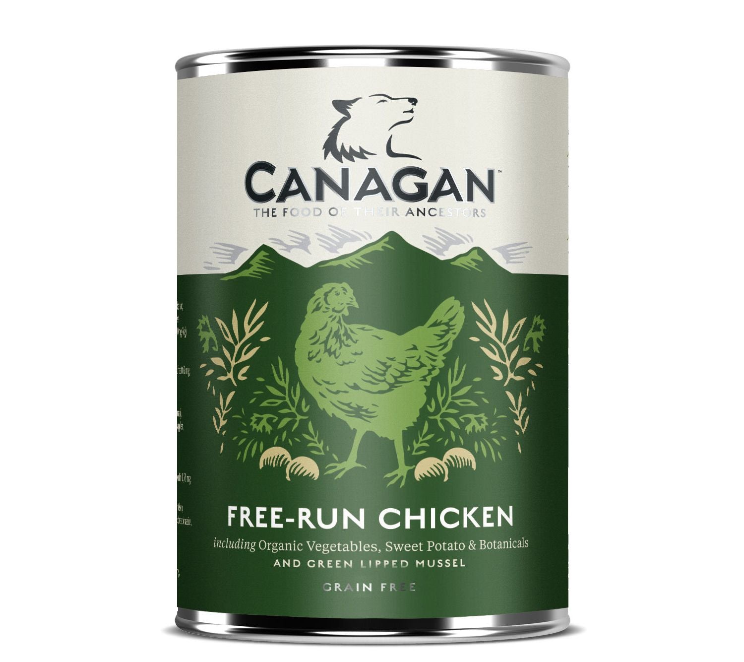  6 X 400g Canagan Free-Run Chicken Wet Dog Food
