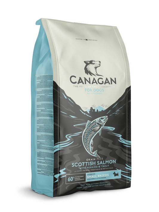  Canagan Grain Free Scottish Salmon Small Breed Dry Dog Food