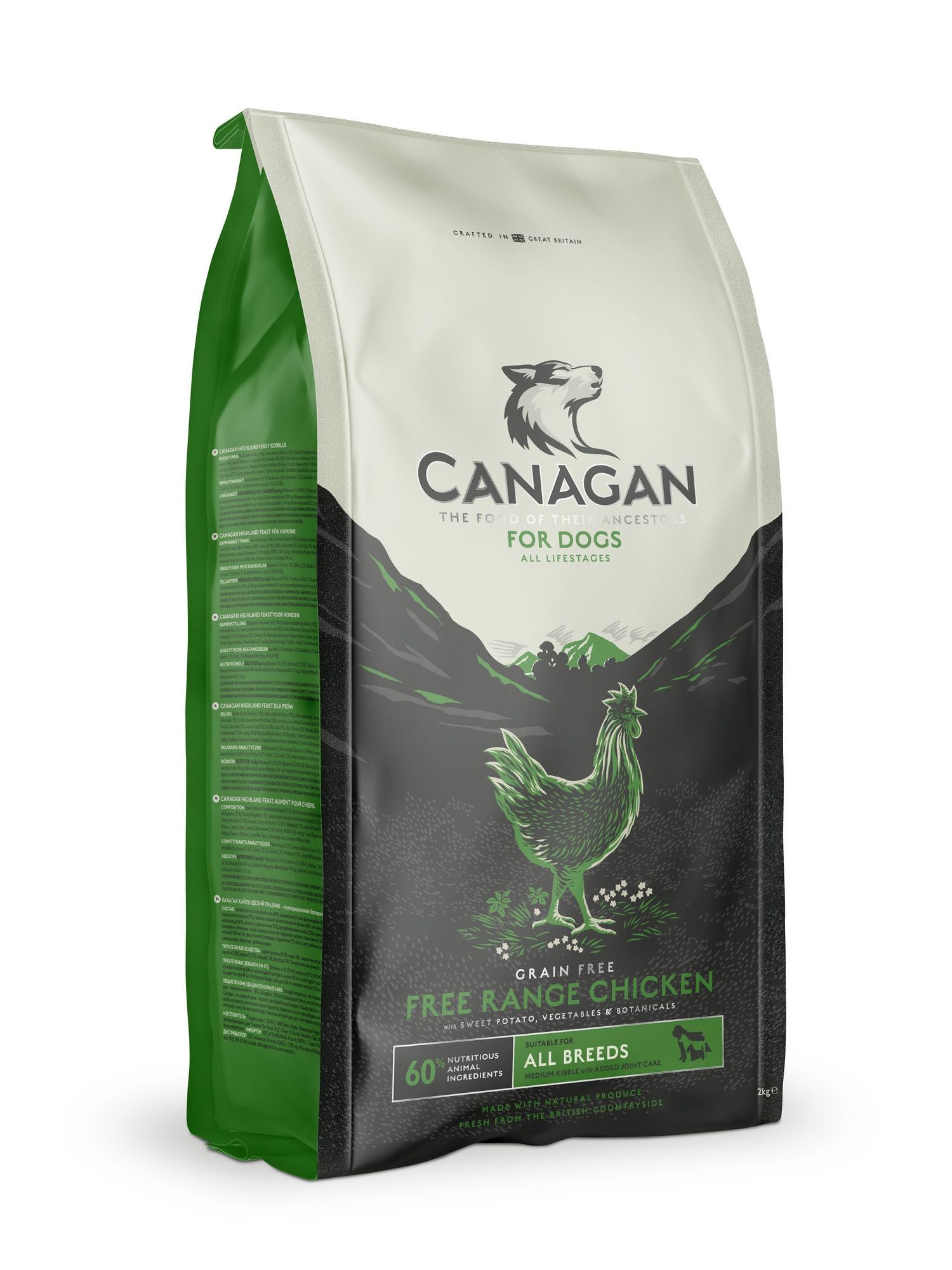  Canagan Free Range Chicken Grain Free Dry Dog Food