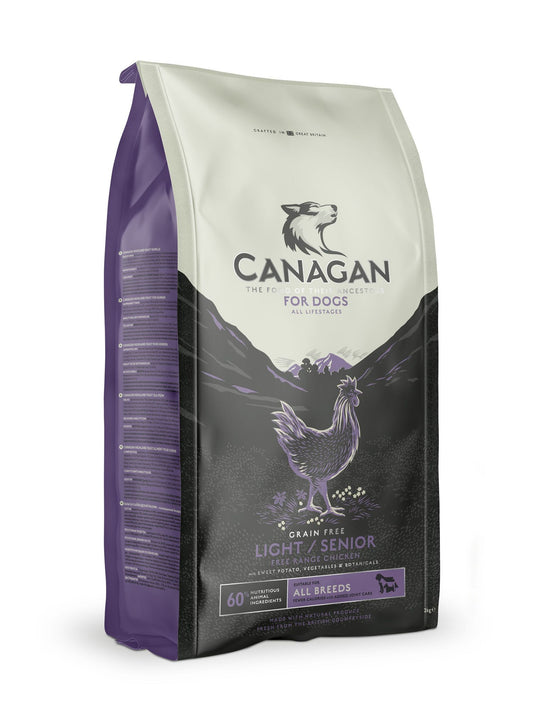  Canagan Free-Range Chicken Light / Senior Grain Free Dog Food