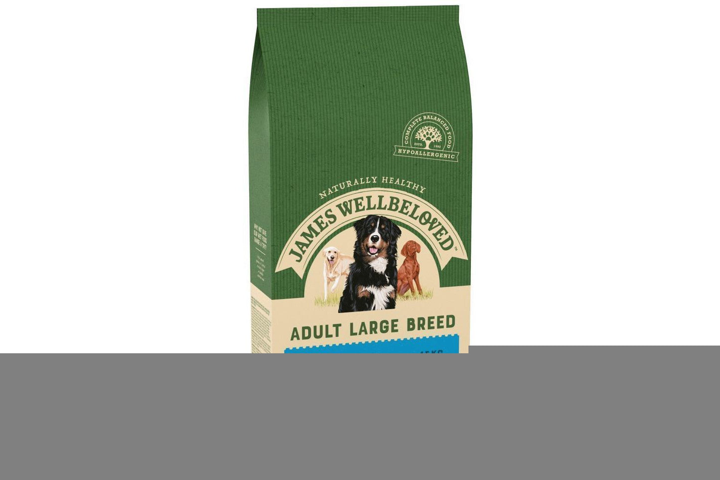  James Wellbeloved Large Breed Fish & Rice Adult Dry Dog Food
