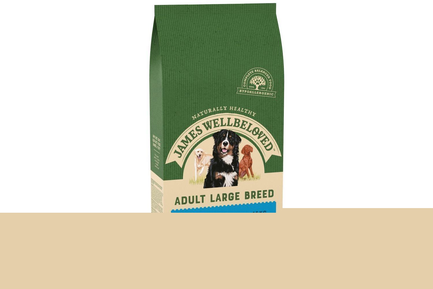  James Wellbeloved Large Breed Fish & Rice Adult Dry Dog Food
