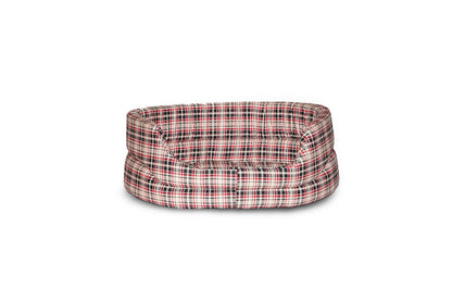  Danish Design Classic Check Cream Slumber Dog Bed