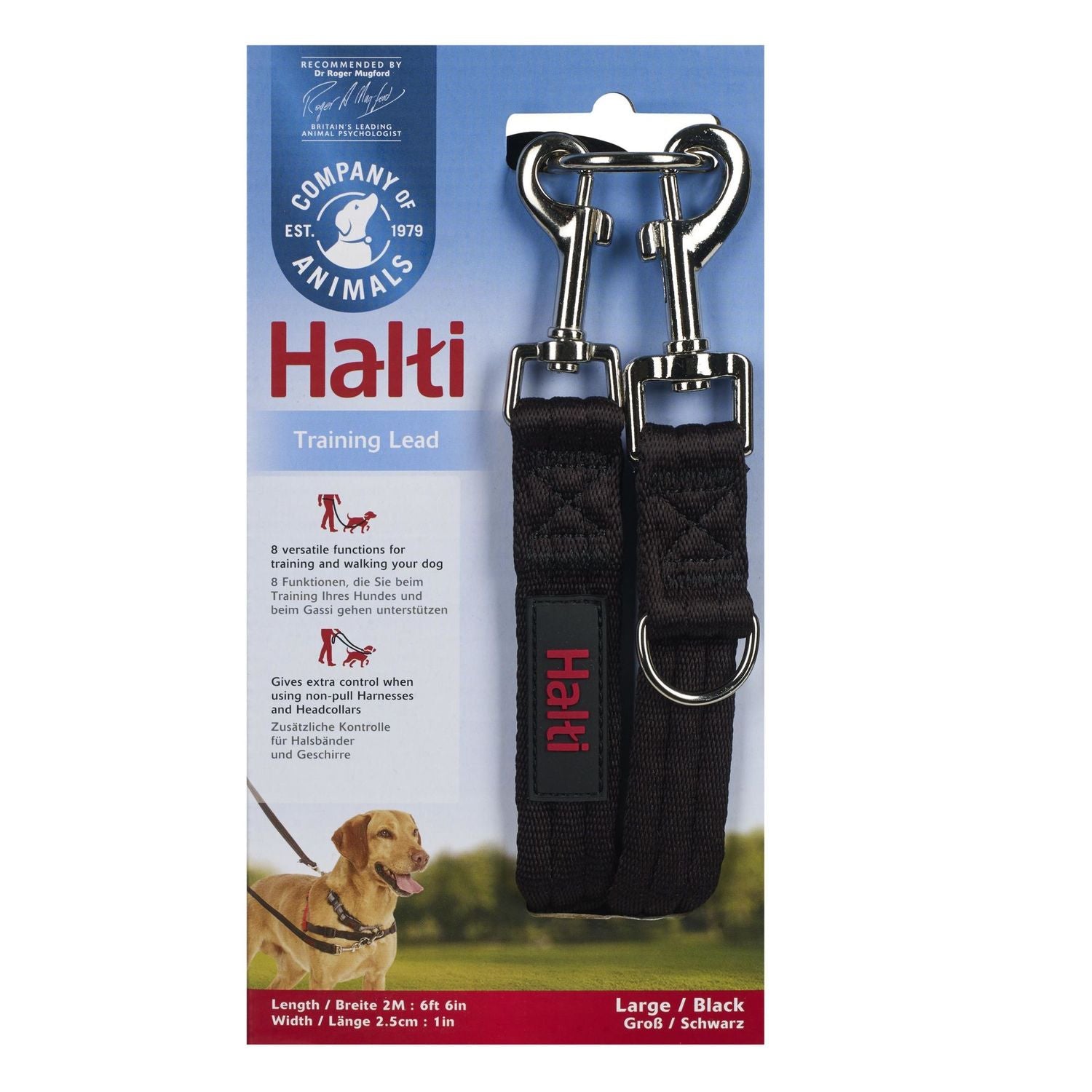  Halti Training Lead Black