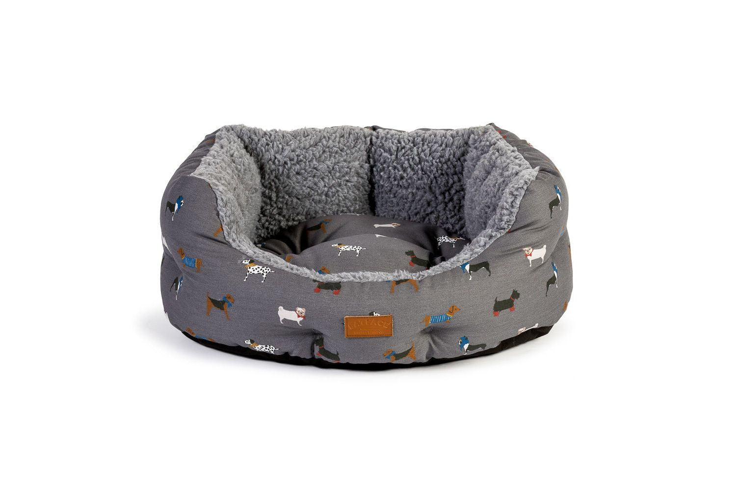  FatFace Marching Dogs Deluxe Slumber Dog Bed