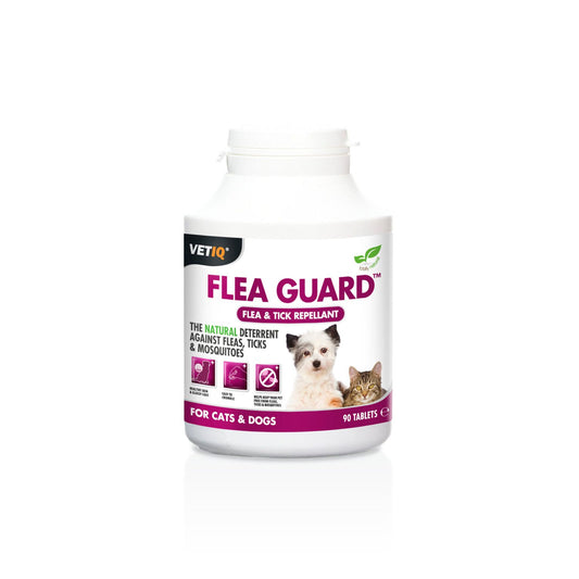  VetIQ Flea Guard Natural Flea Repellent For Cats & Dogs 90 Tablets