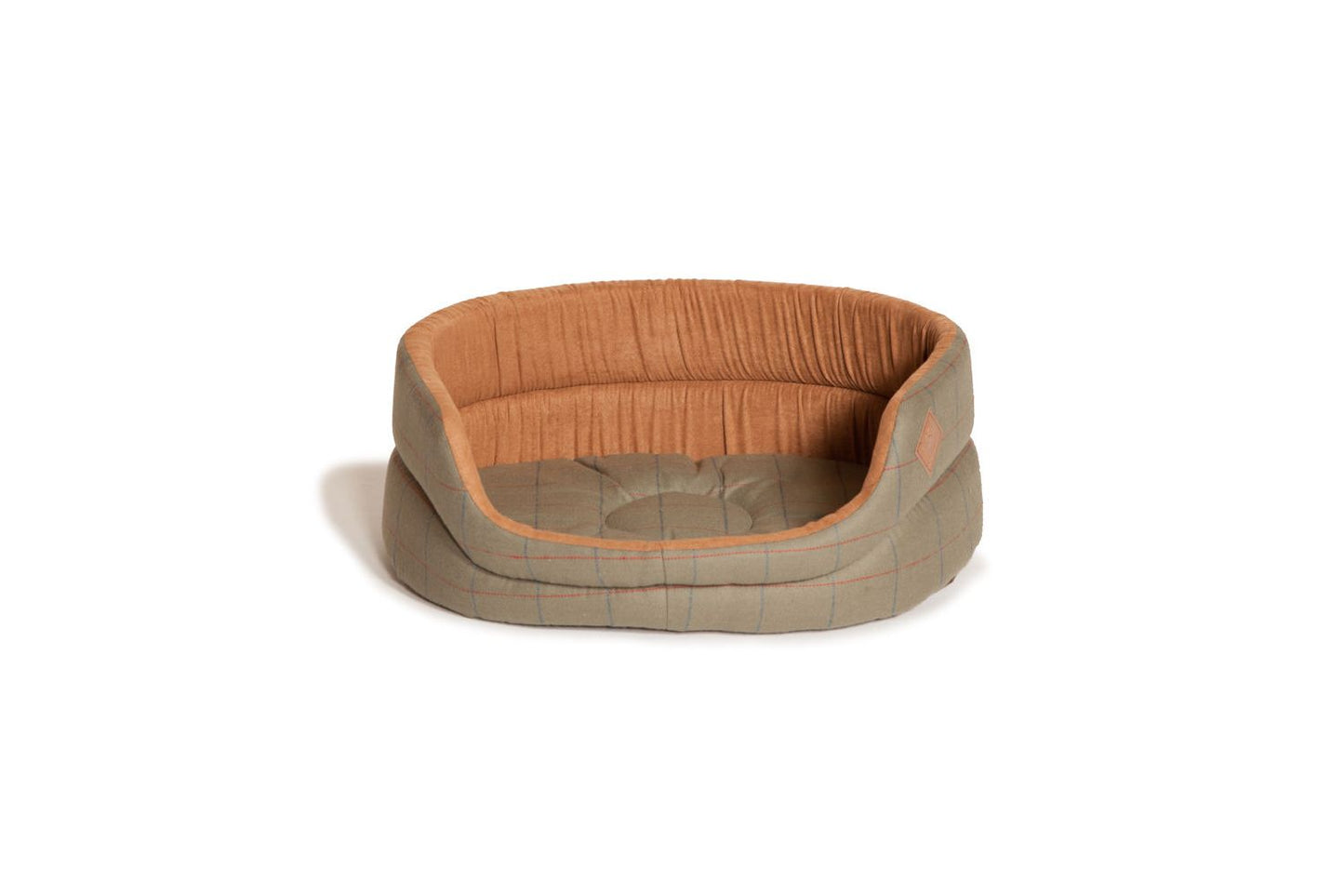  Danish Design Slumber Green Tweed Dog Bed