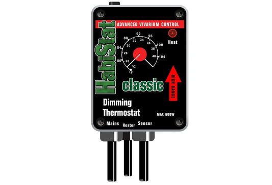  HabiStat Dimming Thermostat High Range Black 600w