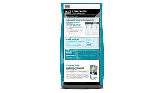  Burns Adult Large/Giant Breed Chicken And Brown Rice 12kg