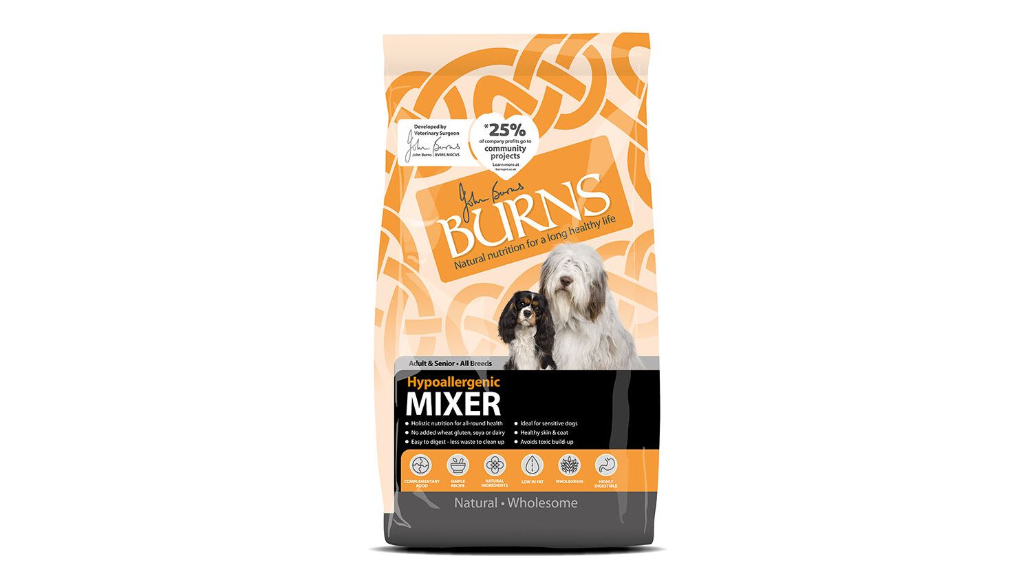  Burns Hypoallergenic Natural Mixer 2kg