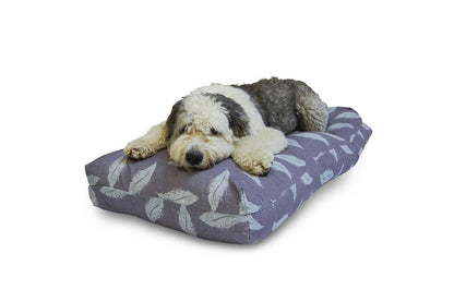  Danish Design Retreat Eco-Wellness Feather Grey/Duck Egg Memory Foam Dog Bed